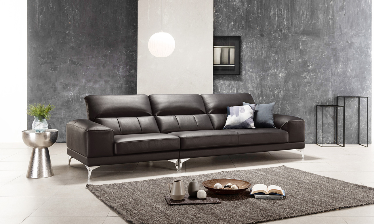Ghế sofa da thật Italy - T04 - Ảnh 4
