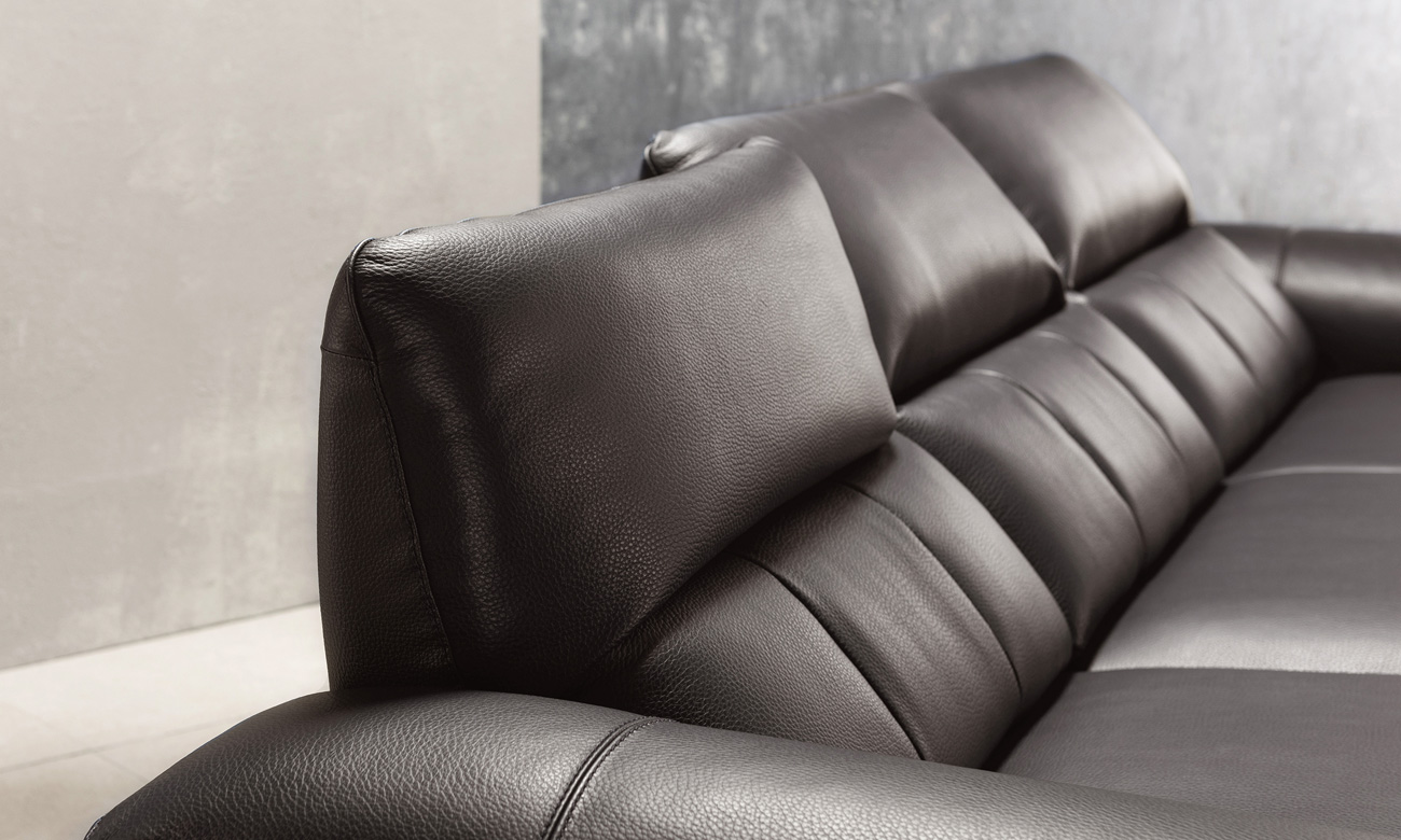 Ghế sofa da thật Italy - T04 - Ảnh 3