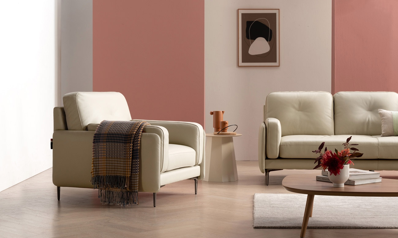 Ghế sofa đơn phòng khách Hàn Quốc - Ảnh 4