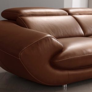 Alternative view of Ghế sofa da thật Italy -T01