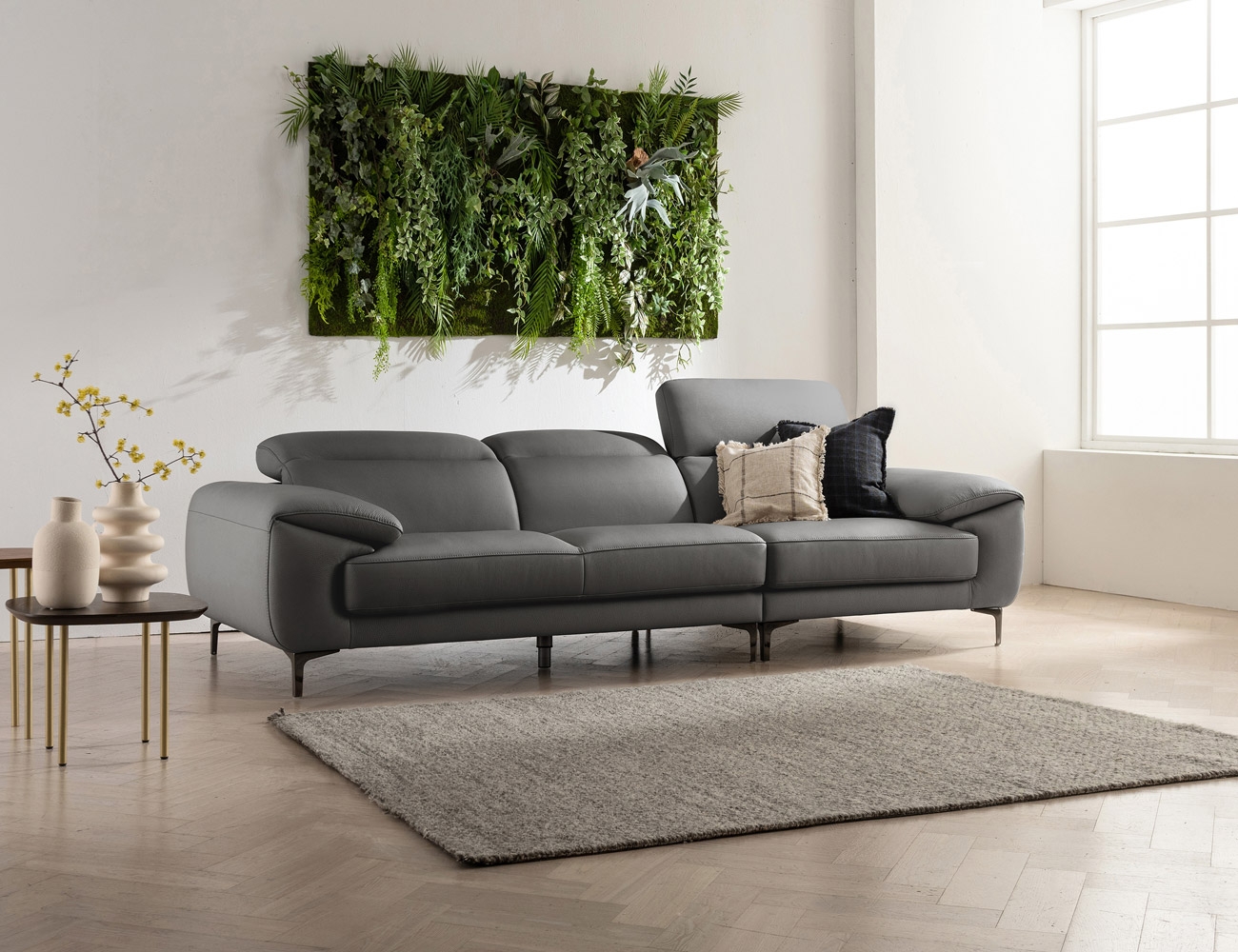 Ghế sofa da thật Italy -T09