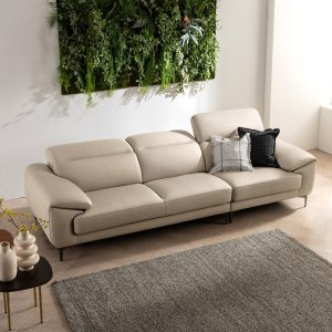 Ghế sofa da thật Italy -T08