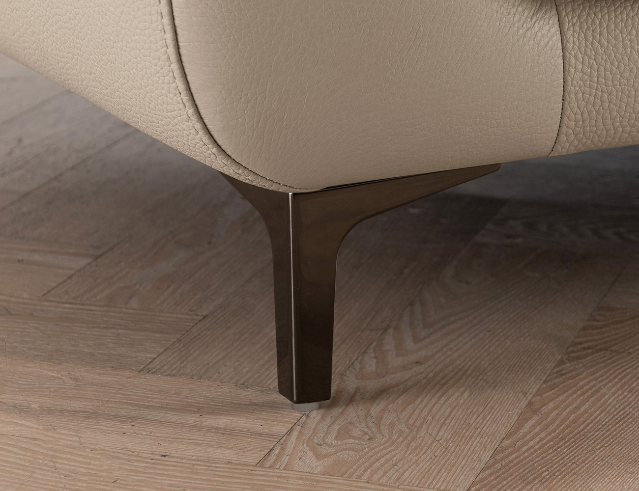 Ghế sofa da thật Italy -T08 - Ảnh 7