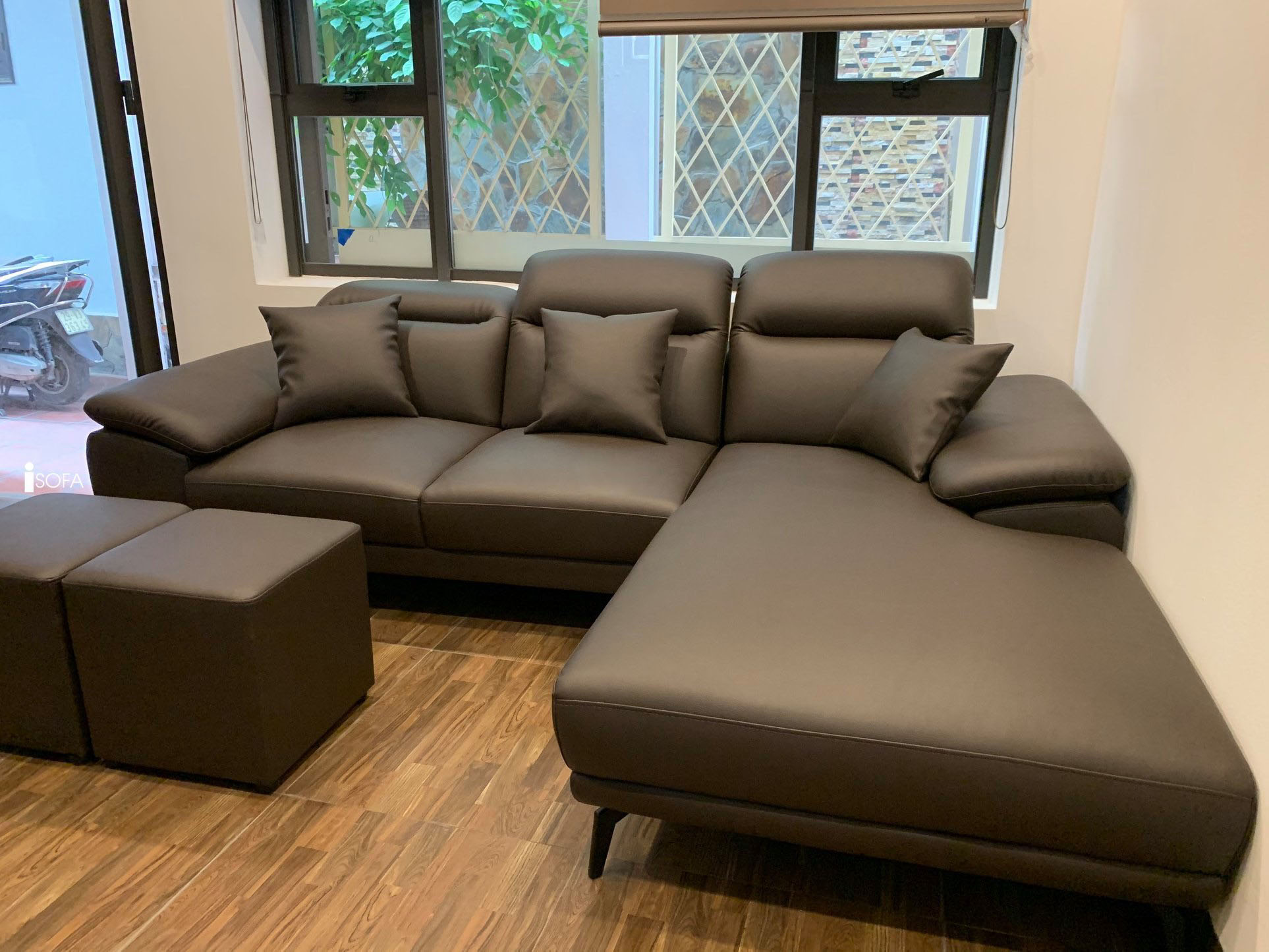 Ghế sofa da phòng khách - R03 - Ảnh 2