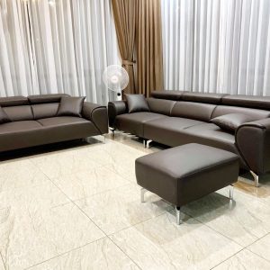 Ghế sofa da phòng khách Hàn Quốc
