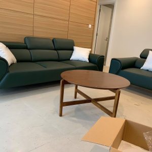 Alternative view of Ghế sofa da phòng khách Hàn Quốc