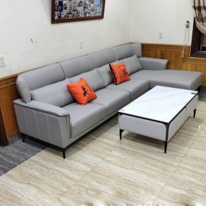 Alternative view of Ghế sofa da phòng khách - VNXK16