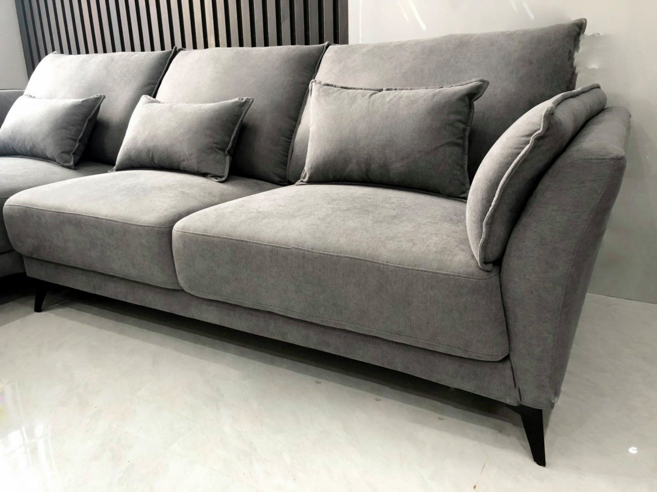 Ghế sofa da phòng khách - Ảnh 4