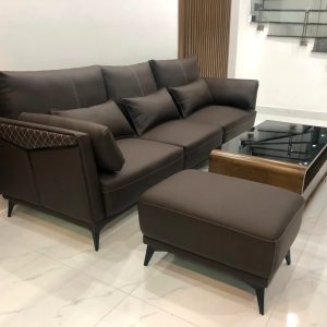 Ghế sofa da phòng khách R12