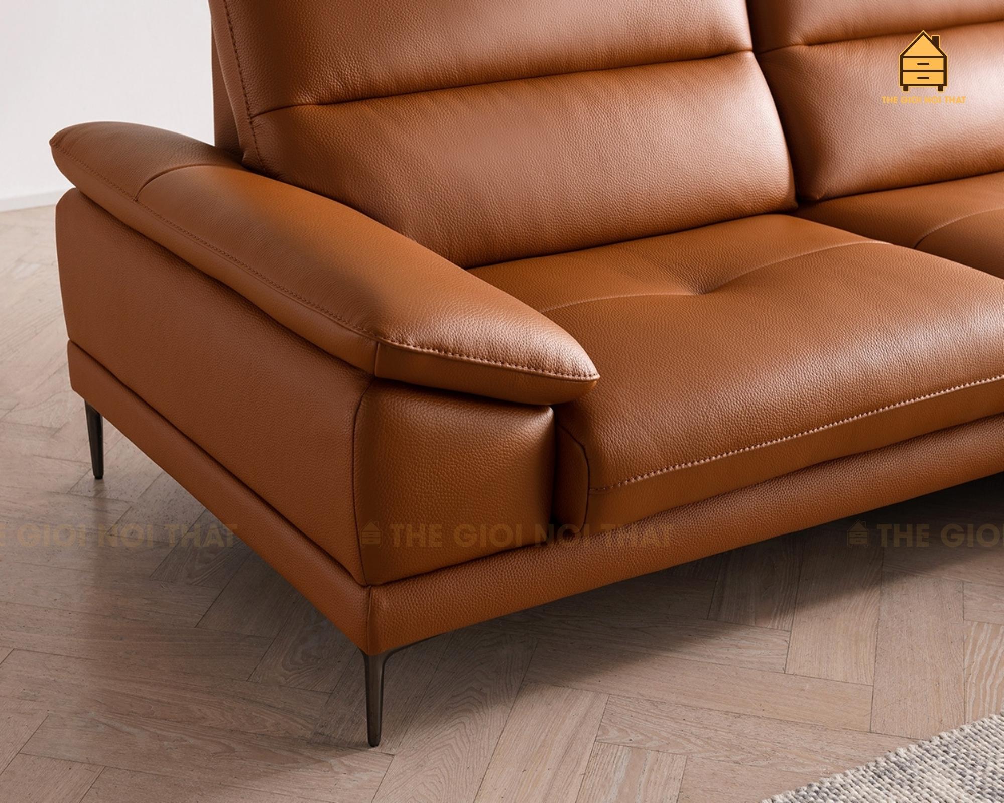 Ghế sofa da thật Italy T12 - Ảnh 15