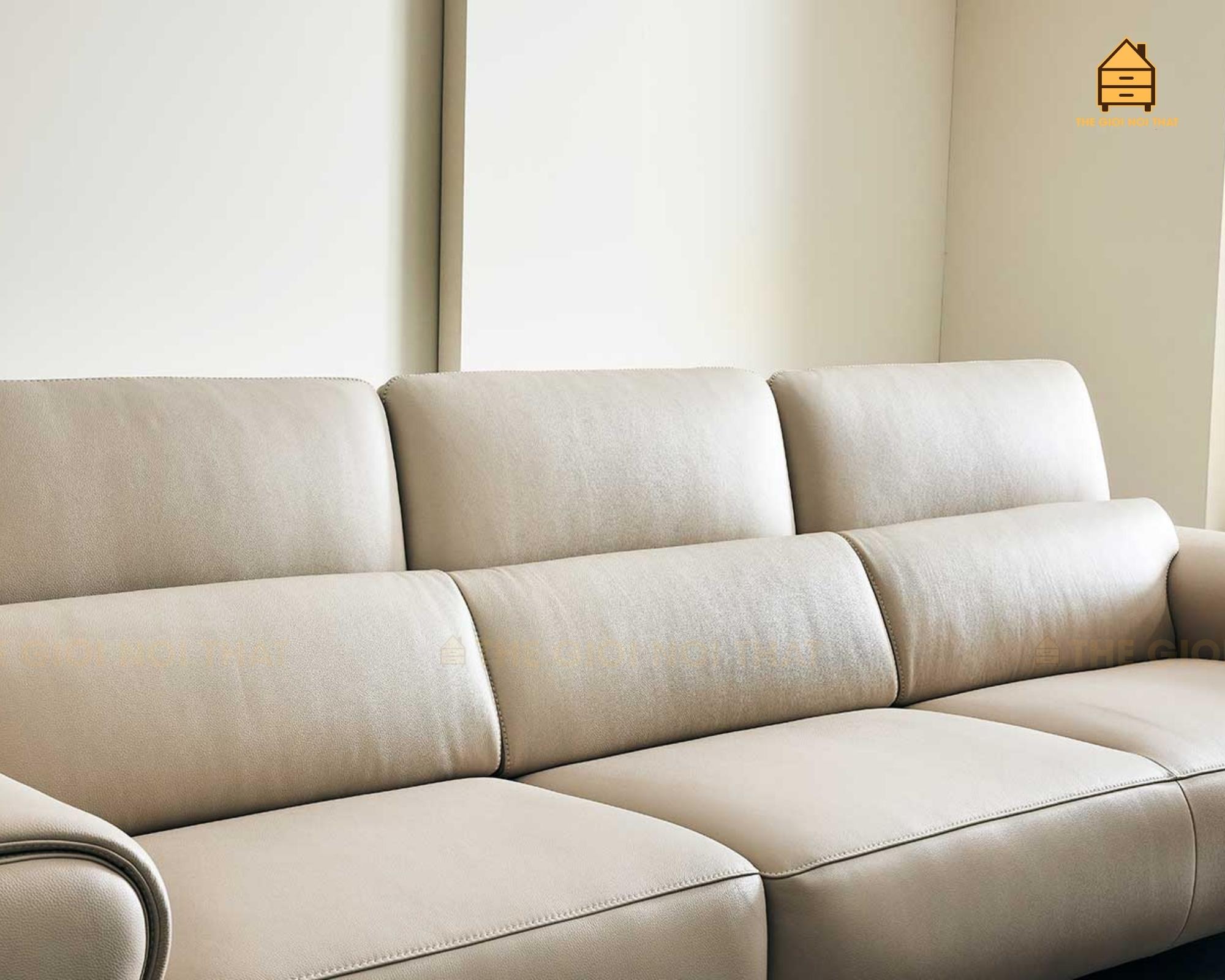 Ghế sofa da thật Italy T14 - Ảnh 7