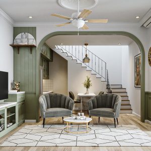 Thiết kế nội thất căn hộ Chị Tuyết - Dự án Vinhomes