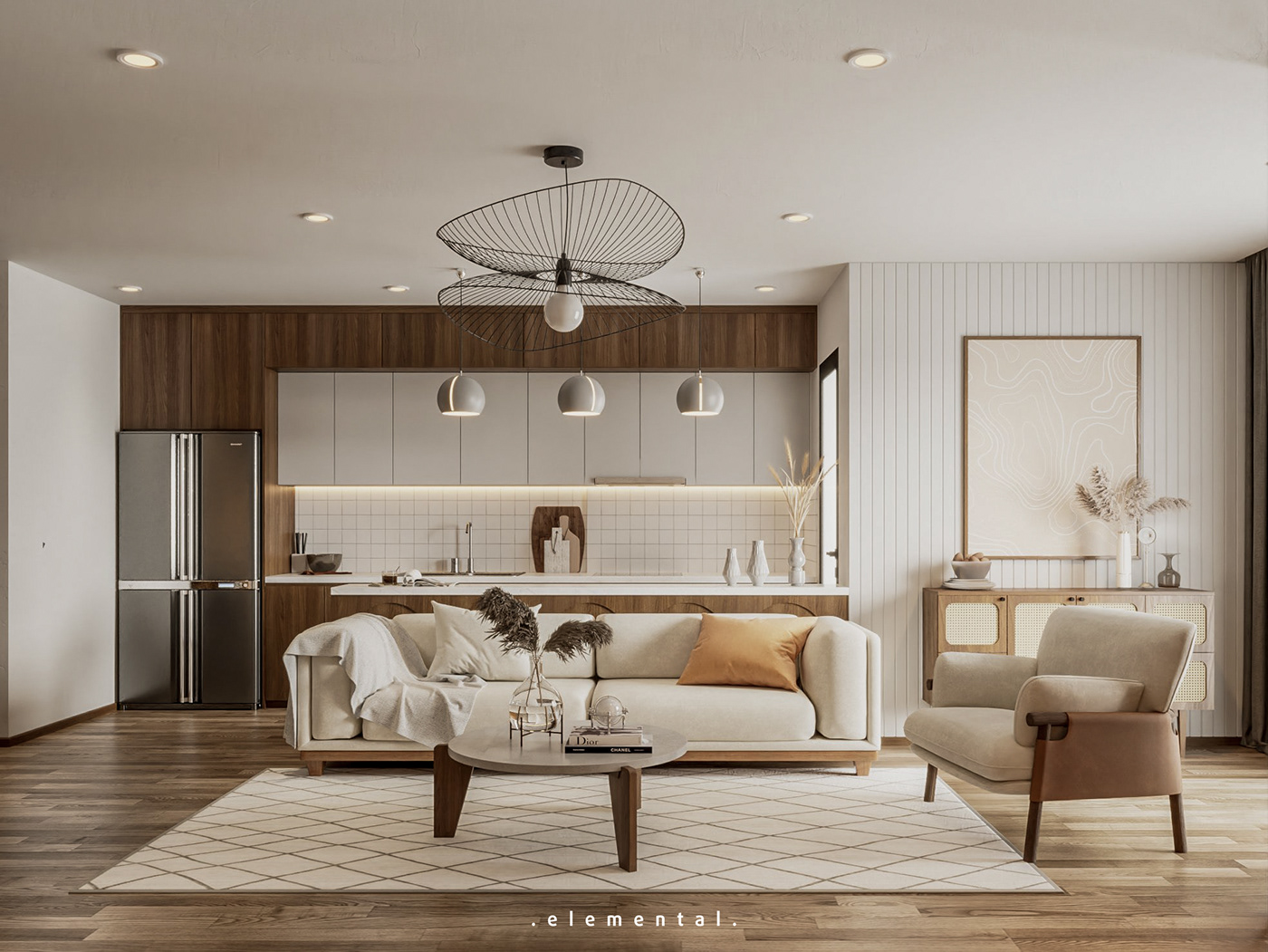 Thiết kế nội thất căn hộ Anh Hải - Dự án Imperia Garden