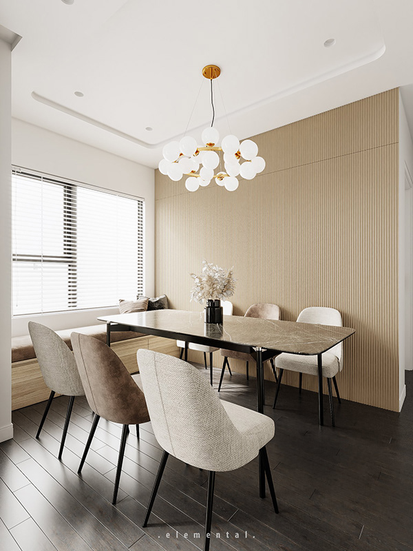 Thiết kế nội thất căn hộ Anh Tùng - Dự án Vinhomes Oceanpark - Ảnh 8