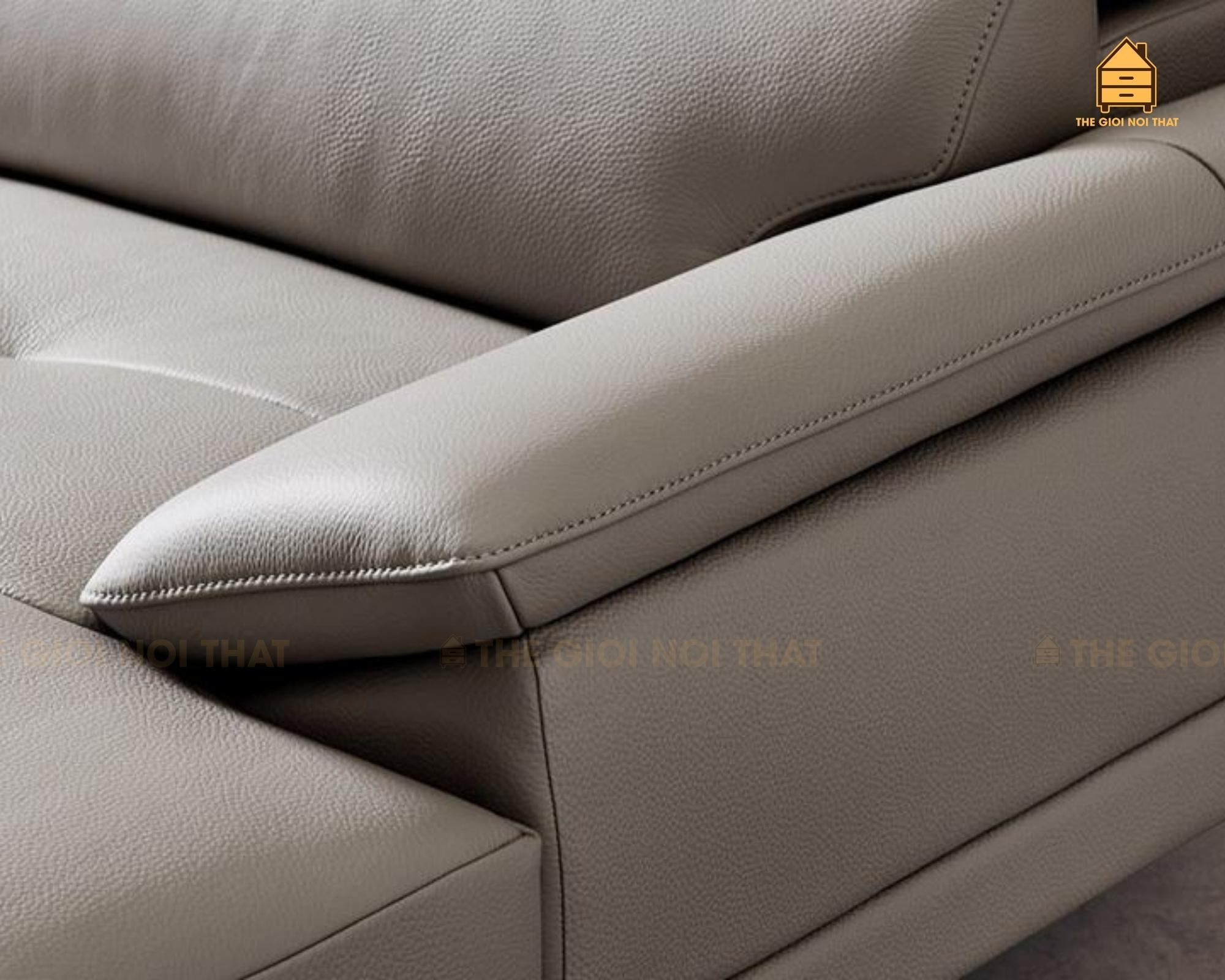 Ghế sofa da thật Italy T11 - Ảnh 9