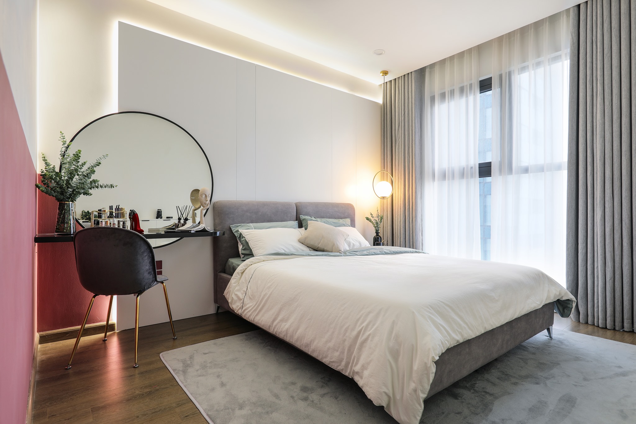 Thiết kế nội thất căn hộ Chị Phương - Dự án Vinhomes Smartcity - Ảnh 12