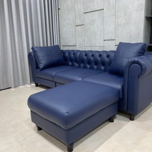 Alternative view of Ghế sofa da phòng khách Hàn Quốc