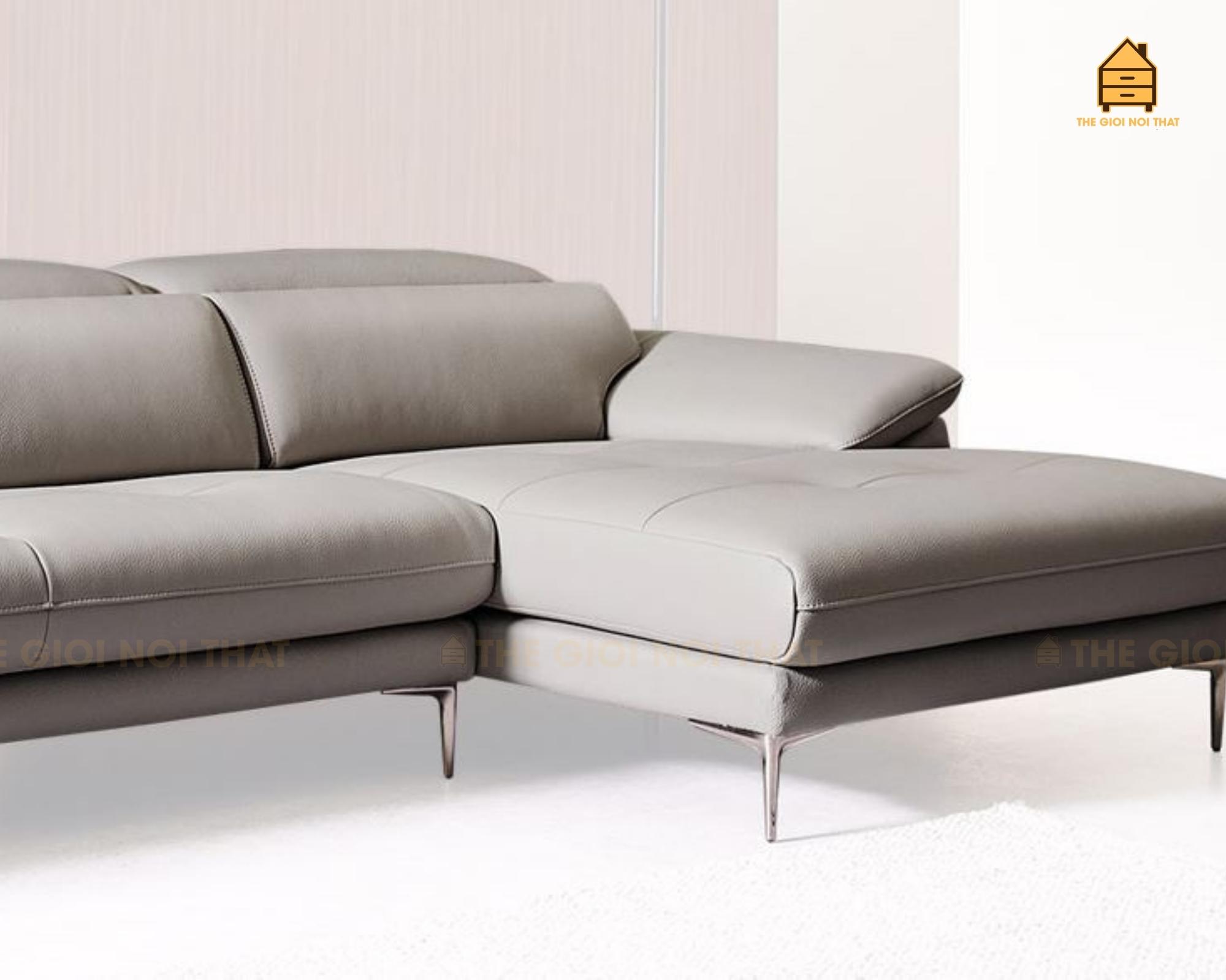 Ghế sofa da thật Italy T11 - Ảnh 10