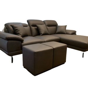 Ghế sofa da phòng khách - R03