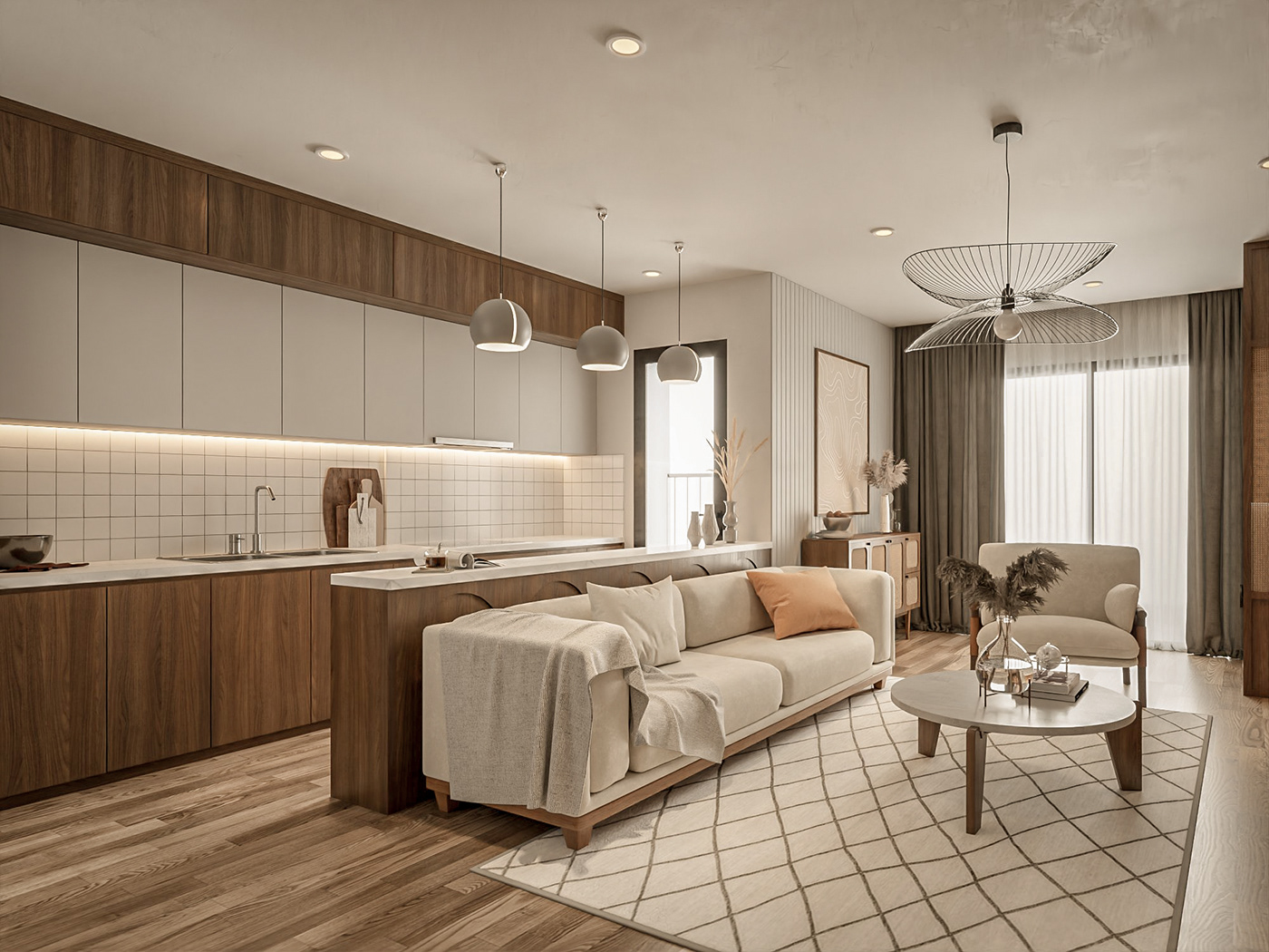 Thiết kế nội thất căn hộ Anh Hải - Dự án Imperia Garden - Ảnh 5