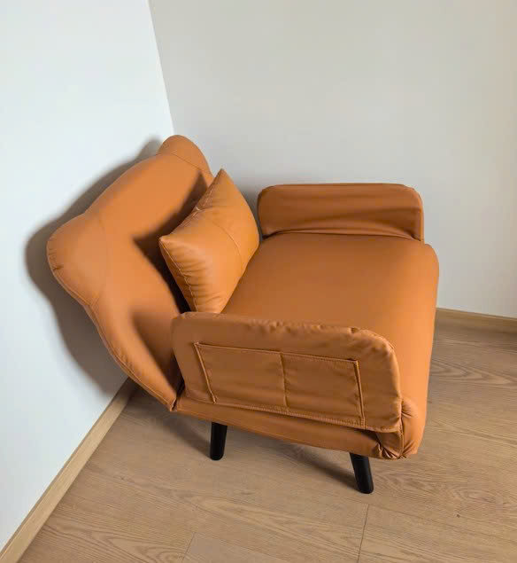 Giường sofa gấp cho hai người sử dụng 2025 phòng khách căn hộ nhỏ mới phổ biến giường đơn đa năng gấp lại giường có thể thu vào - Ảnh 3