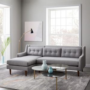 Ghế sofa da phòng khách hiện đại