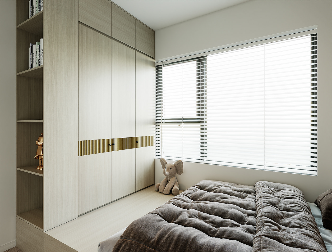 Thiết kế nội thất căn hộ anh Mạnh - Dự án Hoàng Huy Hải Phòng - Ảnh 2