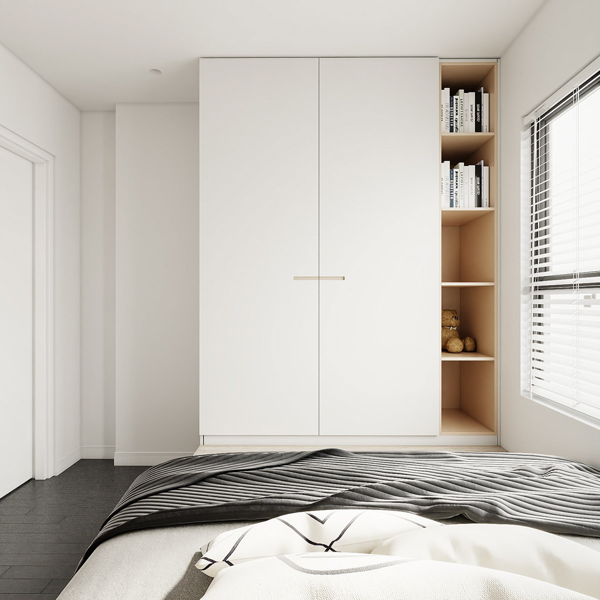 Thiết kế nội thất căn hộ Anh Tùng - Dự án Vinhomes Oceanpark - Ảnh 2