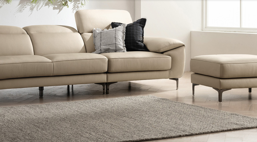 Ghế sofa da thật Italy -T08 - Ảnh 9